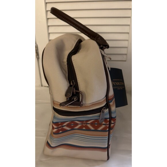NWT Pendleton Multi Color Mojave Luggage Set Carry On Spinner & Weekend Satchel - Picture 16 of 16